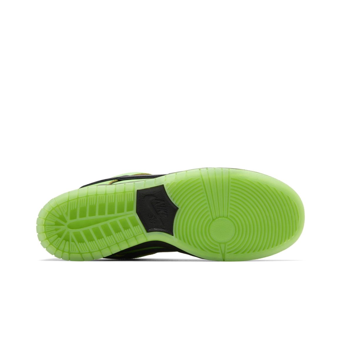 SB Dunk Low The Powerpuff Girls Buttercup – FZ8319-300 – Mean Green/Black/Lotus Pink