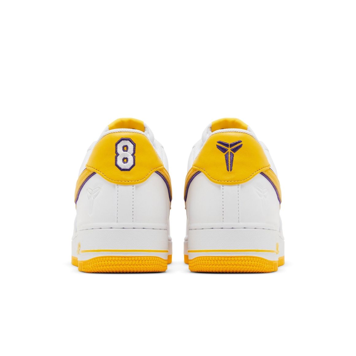 Air Force 1 Low Retro QS Kobe Bryant Lakers Home Sneakers – FZ1151-100 – White/Varsity Maize/Varsity Purple