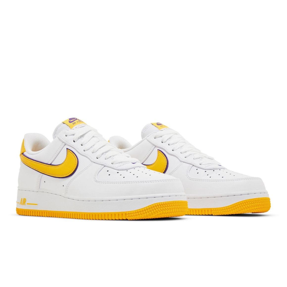 Air Force 1 Low Retro QS Kobe Bryant Lakers Home Sneakers – FZ1151-100 – White/Varsity Maize/Varsity Purple