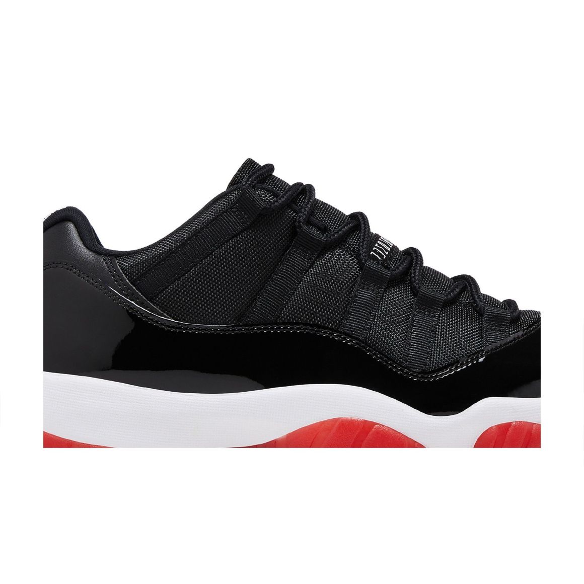 Jordan Air Jordan 11 Retro Low Bred (2025) Sneakers – FV5104-006 – Black/Varsity Red