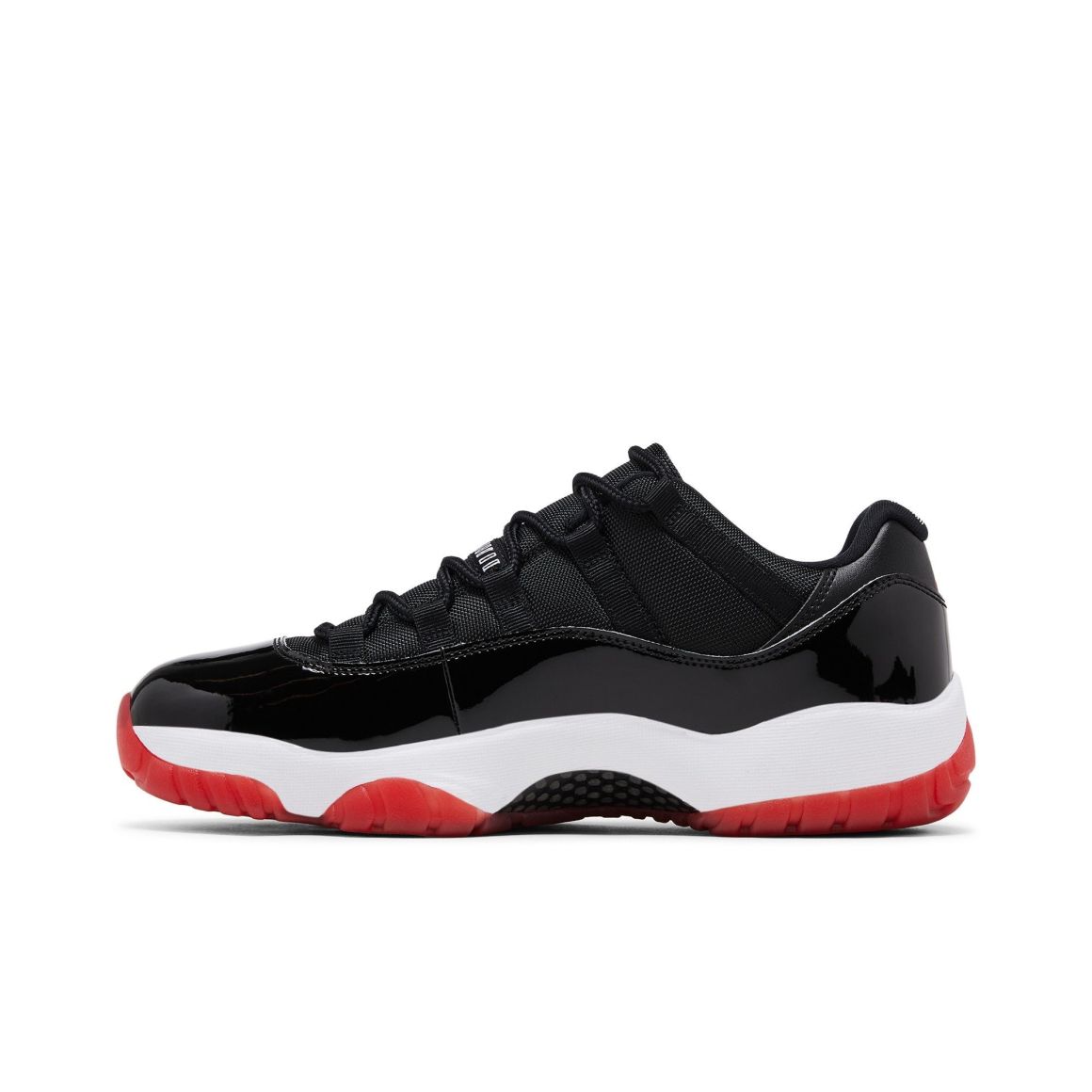 Jordan Air Jordan 11 Retro Low Bred (2025) Sneakers – FV5104-006 – Black/Varsity Red