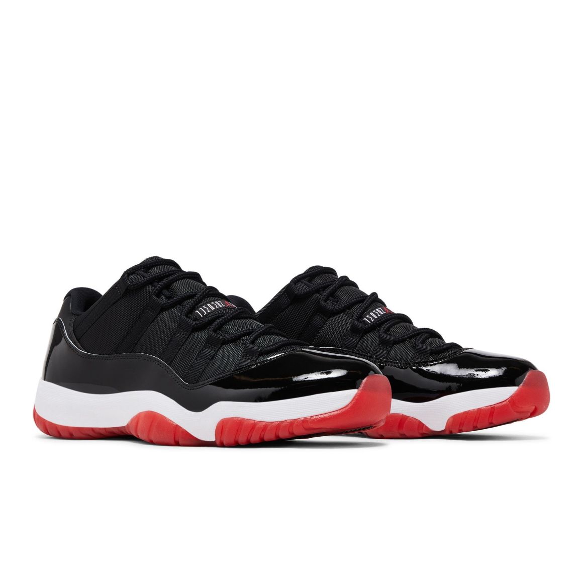 Jordan Air Jordan 11 Retro Low Bred (2025) Sneakers – FV5104-006 – Black/Varsity Red