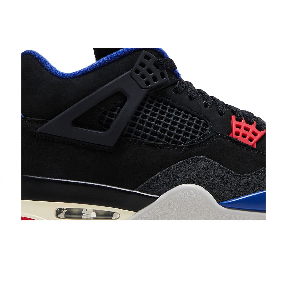 Jordan 4 Retro Rare Air Sneakers – FV5029-003 – Black/Fire Red
