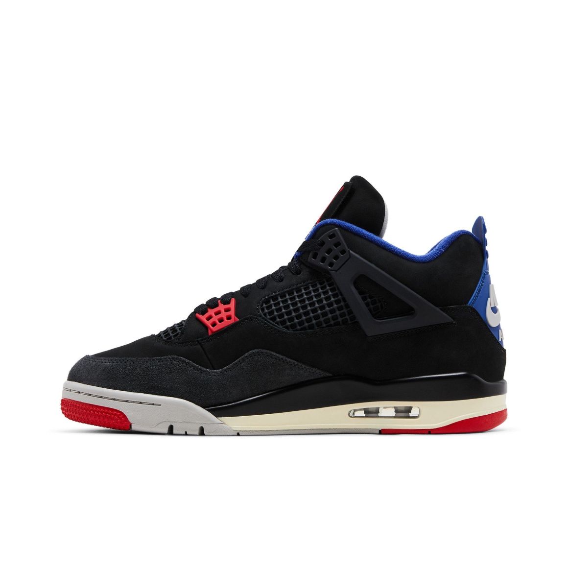 Jordan 4 Retro Rare Air Sneakers – FV5029-003 – Black/Fire Red