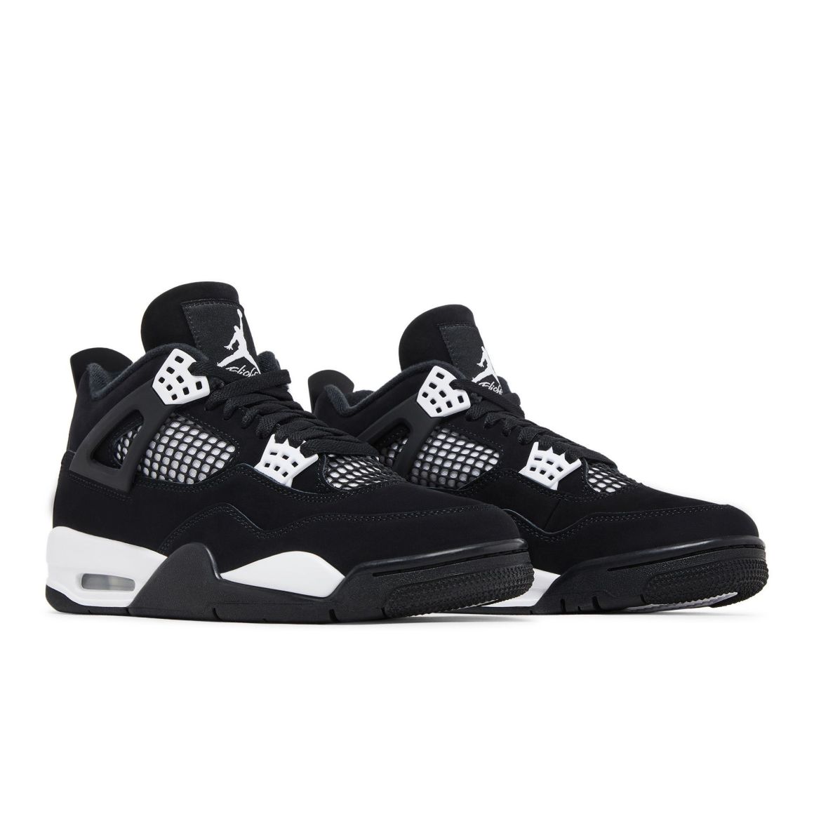 Air Jordan 4 Retro White Thunder – FQ8138-001 – Black/White/Black Sneakers