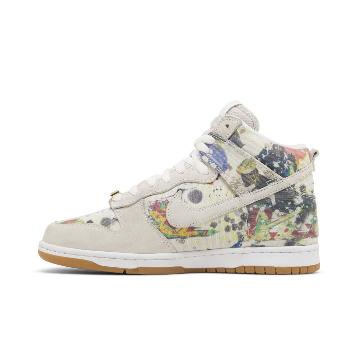 SB Dunk High Supreme Rammellzee Sneakers – FD8779-100 – White/Multi