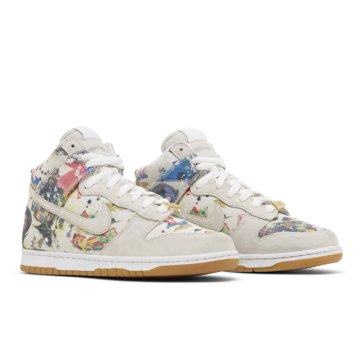 SB Dunk High Supreme Rammellzee Sneakers – FD8779-100 – White/Multi