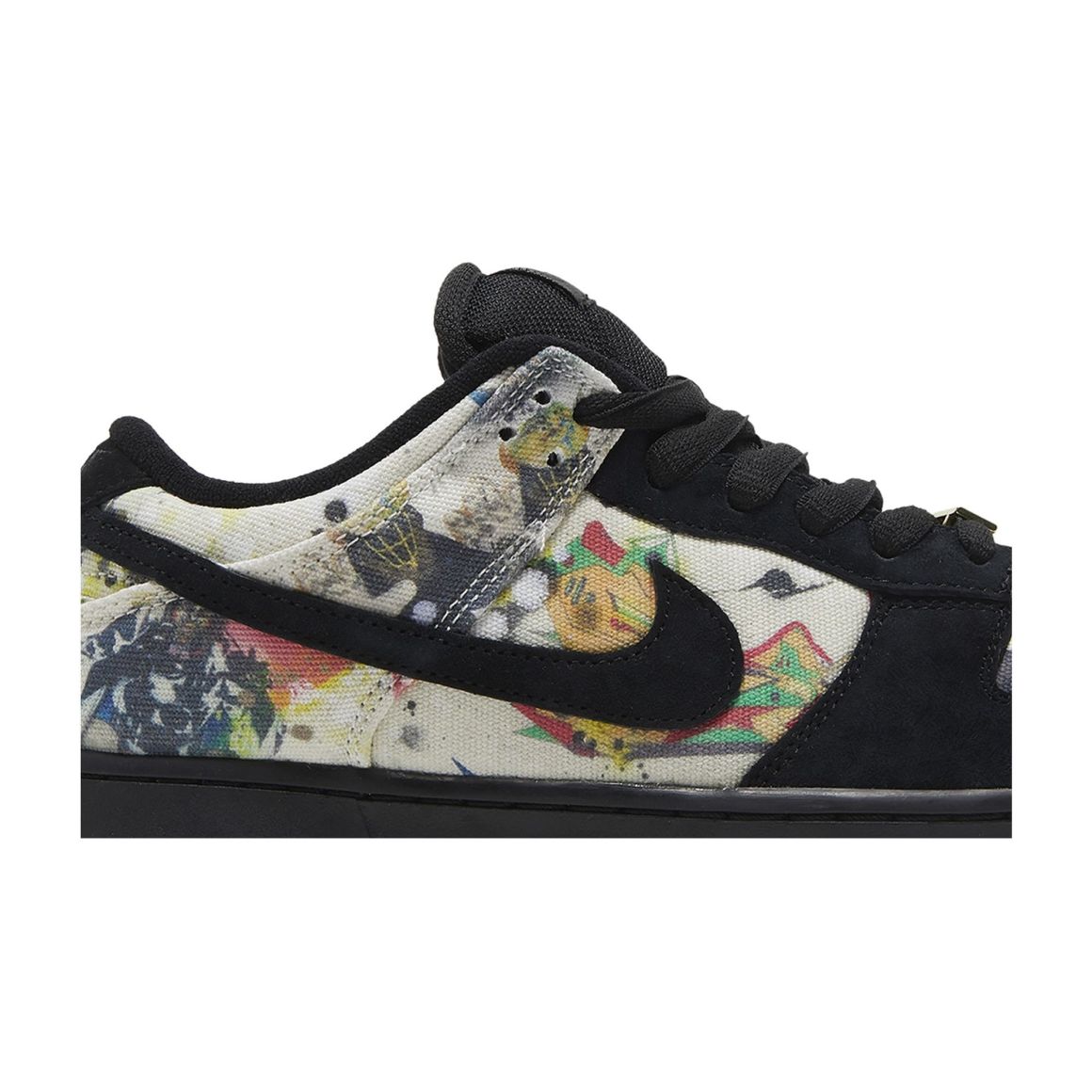 SB Dunk Low Supreme Rammellzee – FD8778-001 – Black/Black-Multi-Colour
