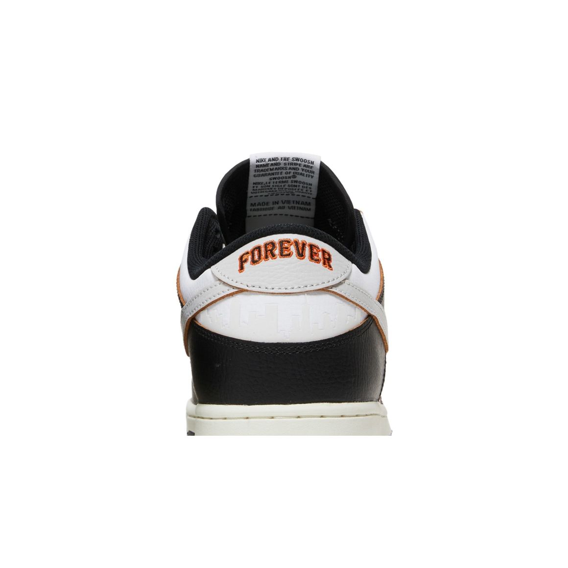 SB Dunk Low HUF San Francisco Sneakers – FD8775-001 – Black/White/Orange