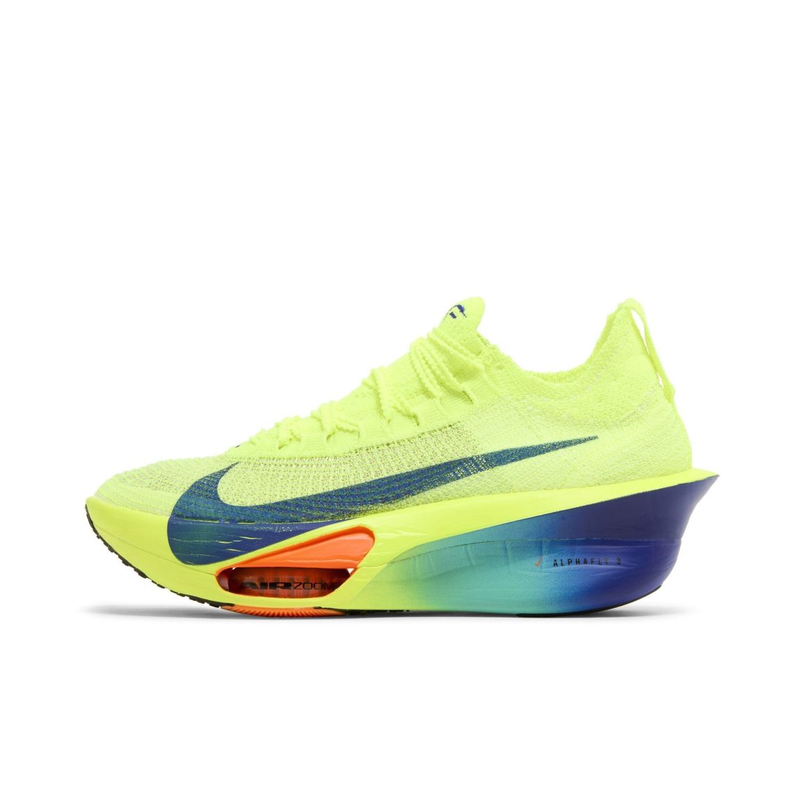Air Zoom Alphafly Next% 3 Women’s Running Shoes – Volt/Concord – FD8315-700