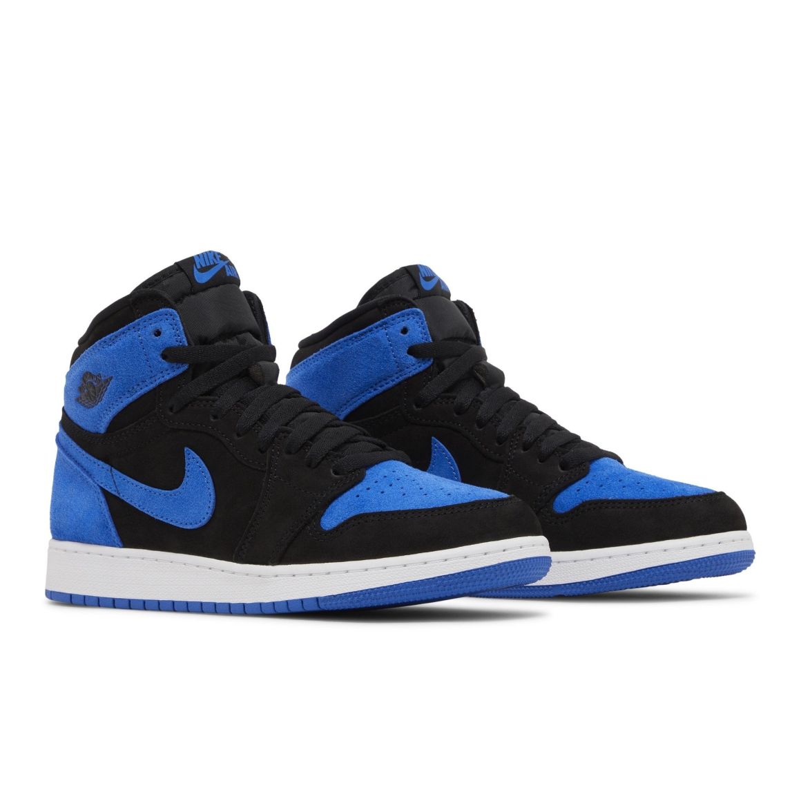 Jordan 1 Retro High OG Royal Reimagined (GS) – FD1437-042 – Black/Royal Blue/White – Grade School Sneakers