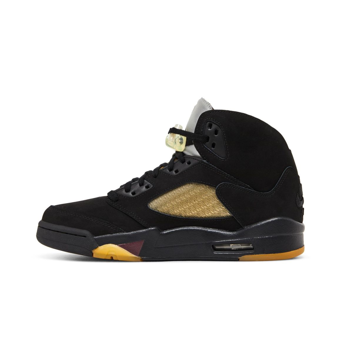 Air Jordan 5 Retro A Ma Manière Dusk Sneakers – FD1330-001 – Black/Burgundy Crush
