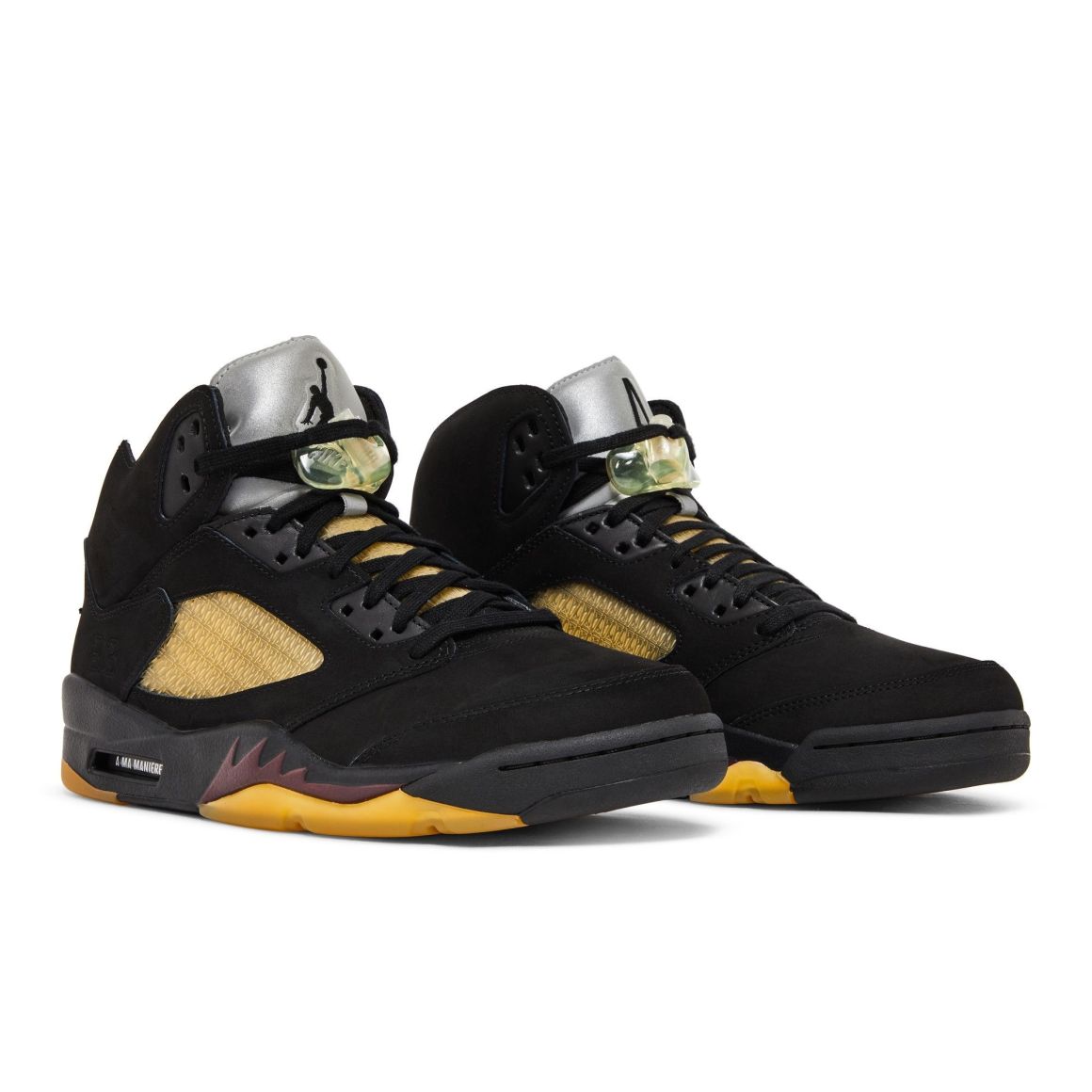 Air Jordan 5 Retro A Ma Manière Dusk Sneakers – FD1330-001 – Black/Burgundy Crush