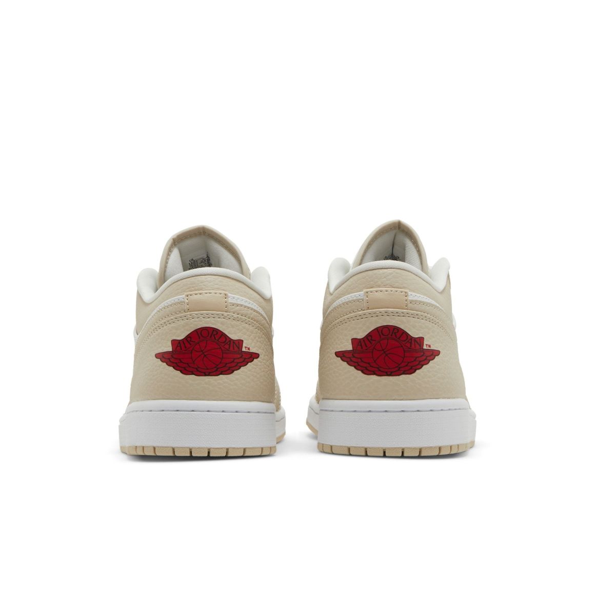 Jordan 1 Low SE Sail Rattan University Red Sneakers – FB7168-121