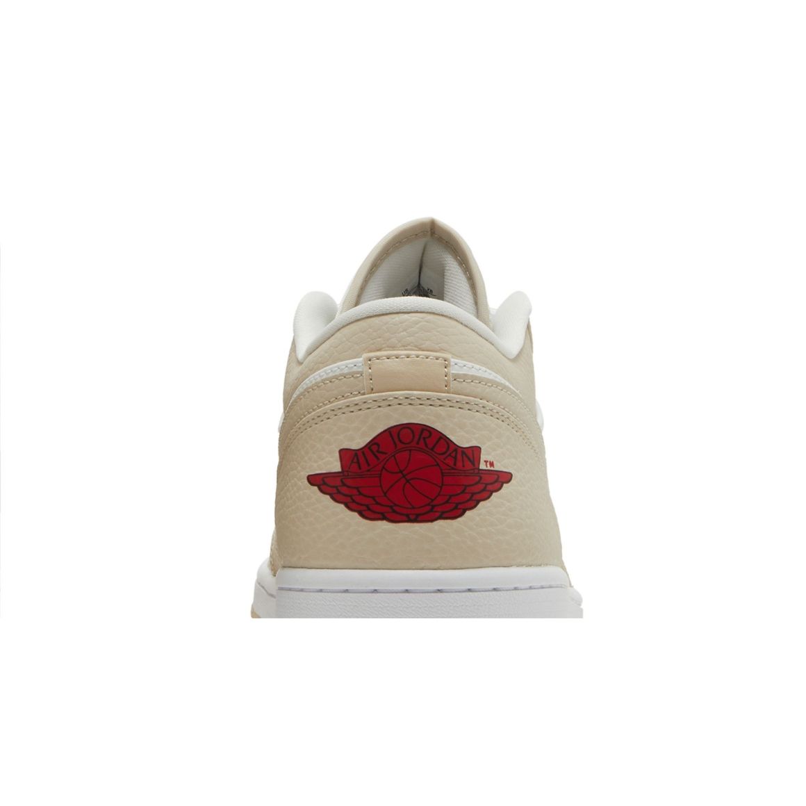 Jordan 1 Low SE Sail Rattan University Red Sneakers – FB7168-121
