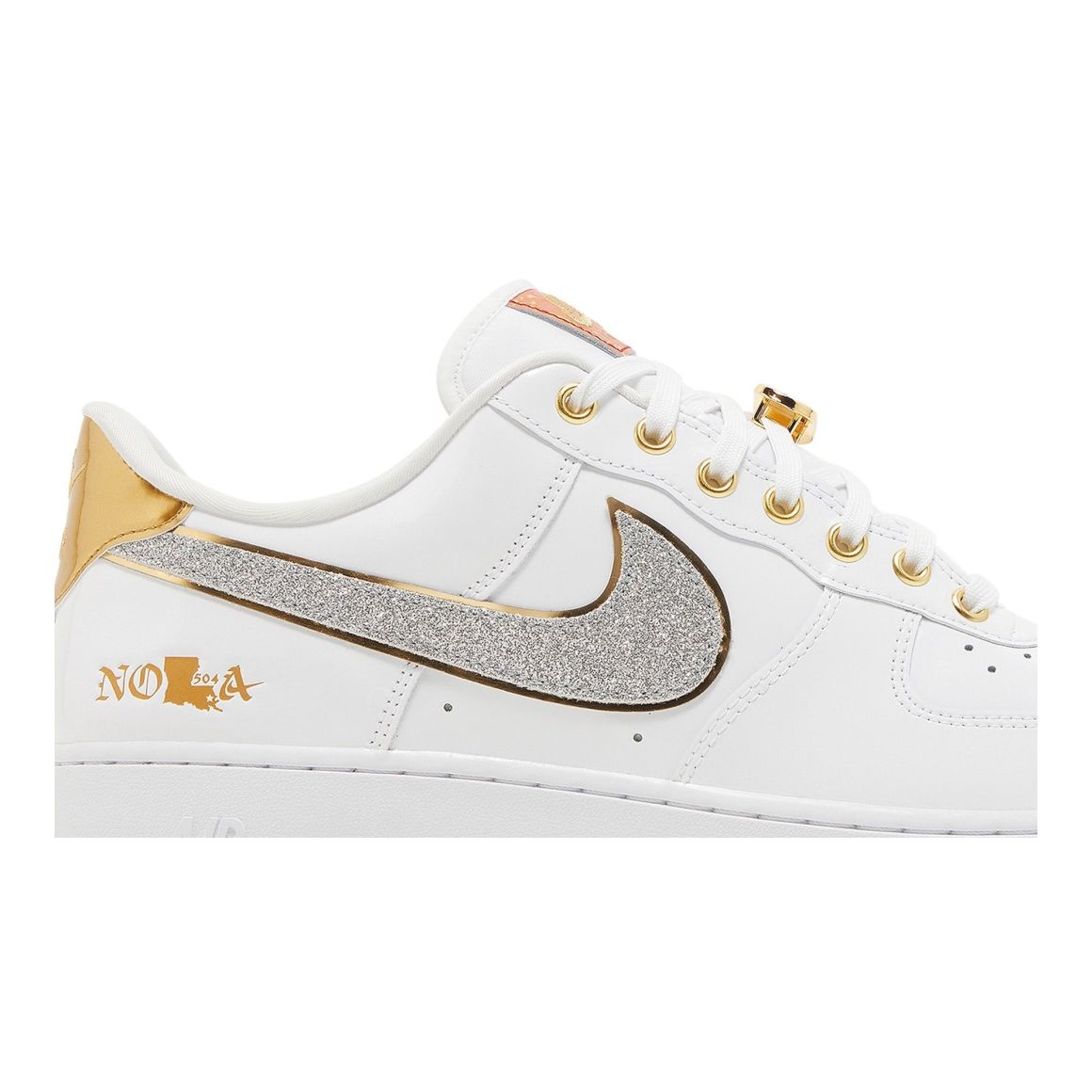 Air Force 1 Low NOLA Sneakers – DZ5425-100 – White/Multi-Colour