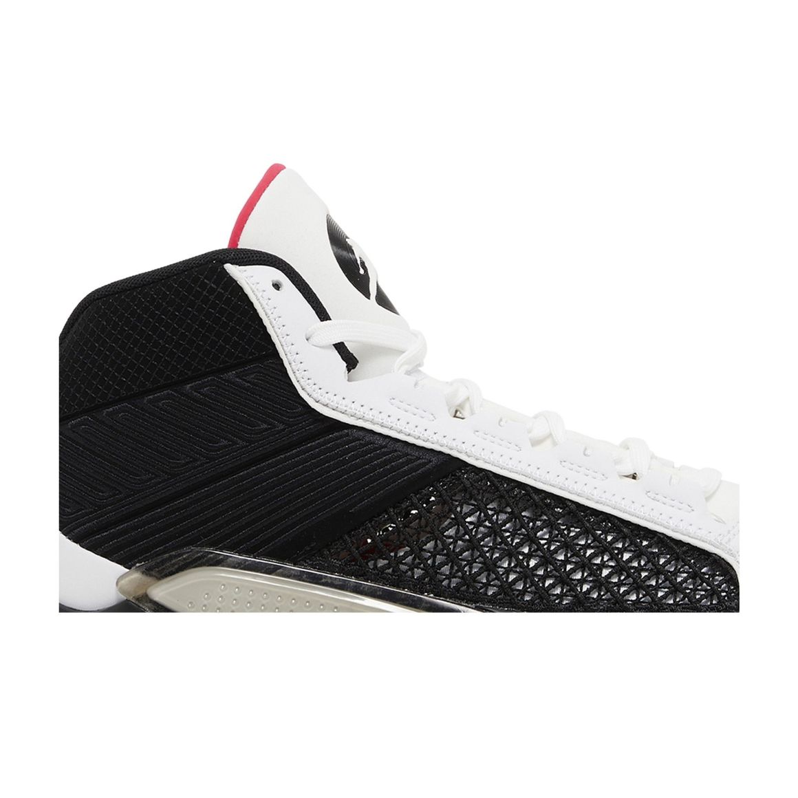 Jordan 38 Fundamentals (Clear Sole) Sneakers – DZ3356-106 – White/Black/Siren Red