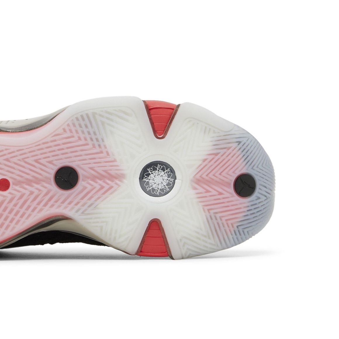 Jordan 38 Fundamentals (Clear Sole) Sneakers – DZ3356-106 – White/Black/Siren Red