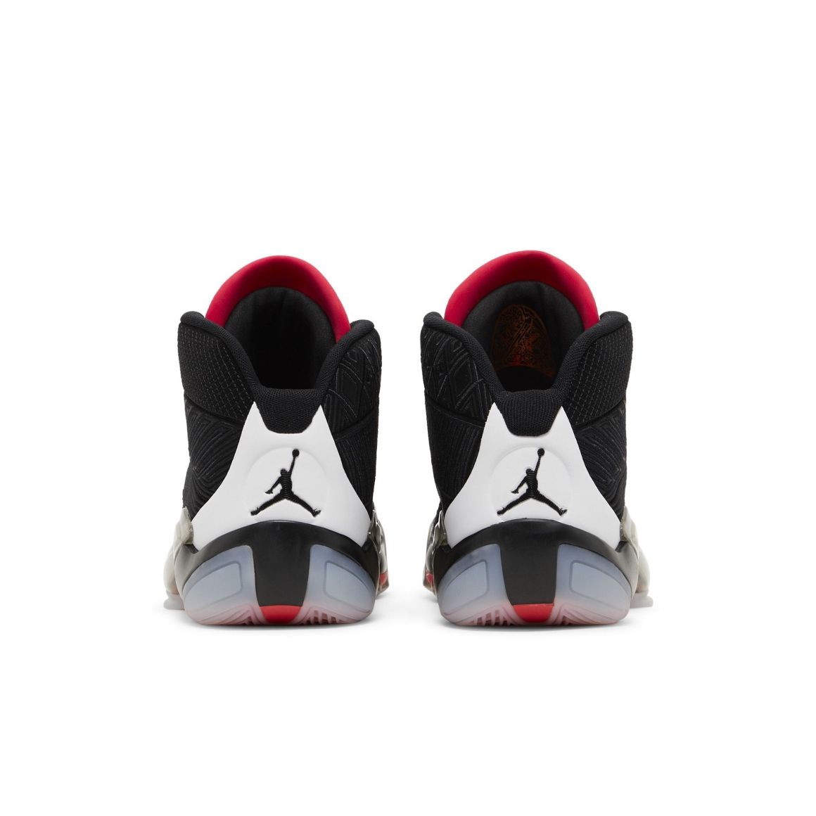 Jordan 38 Fundamentals (Clear Sole) Sneakers – DZ3356-106 – White/Black/Siren Red
