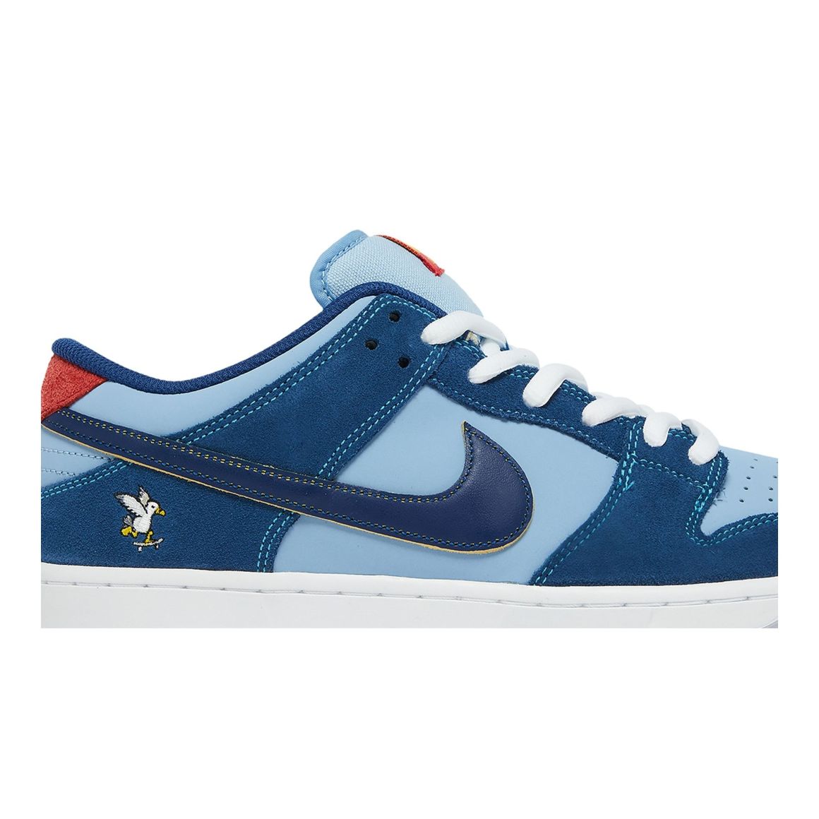 SB Dunk Low Pro Why So Sad? – DX5549-400 – Coastal Blue/Light Current Blue Leather Sneakers