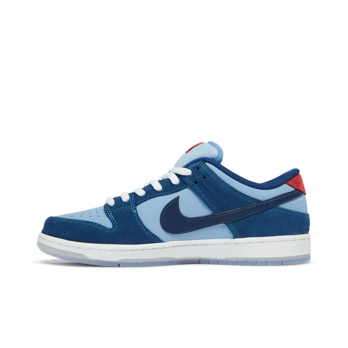 SB Dunk Low Pro Why So Sad? – DX5549-400 – Coastal Blue/Light Current Blue Leather Sneakers
