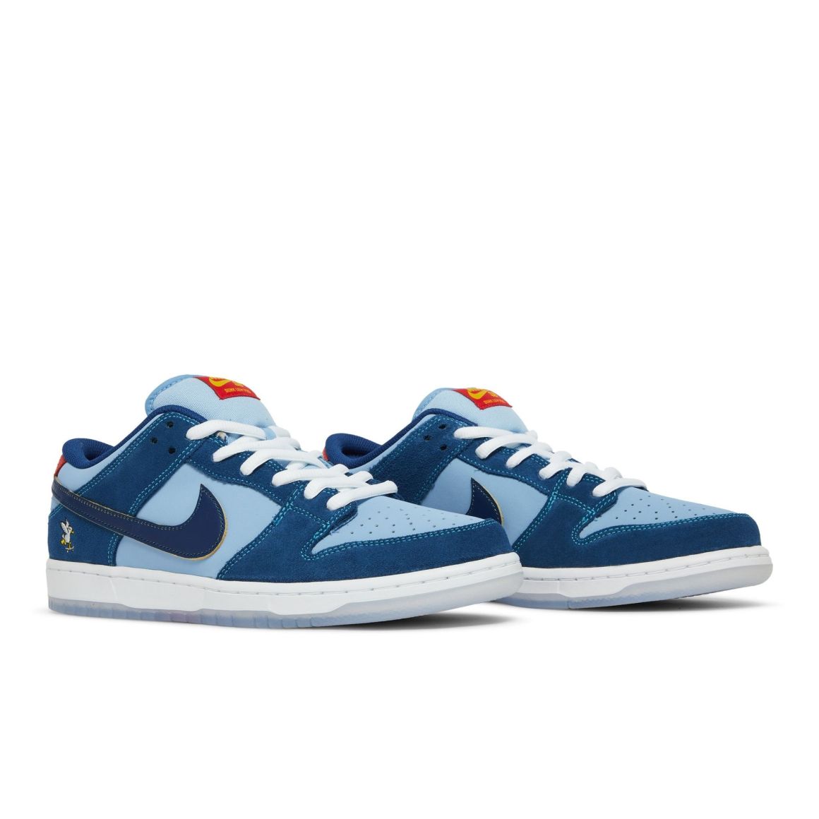 SB Dunk Low Pro Why So Sad? – DX5549-400 – Coastal Blue/Light Current Blue Leather Sneakers