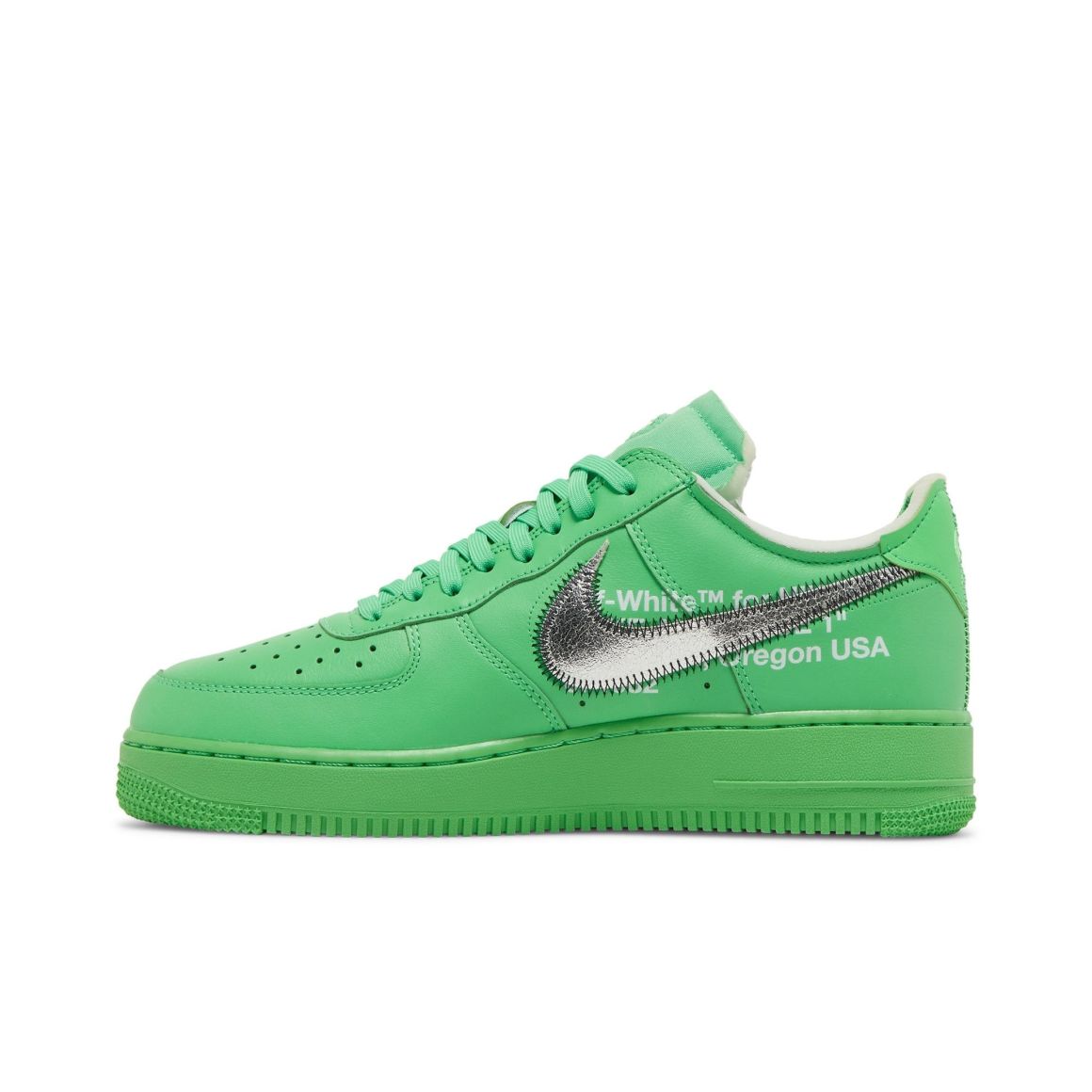 Air Force 1 Low Off-White Brooklyn – Light Green Spark/Metallic Silver – DX1419-300