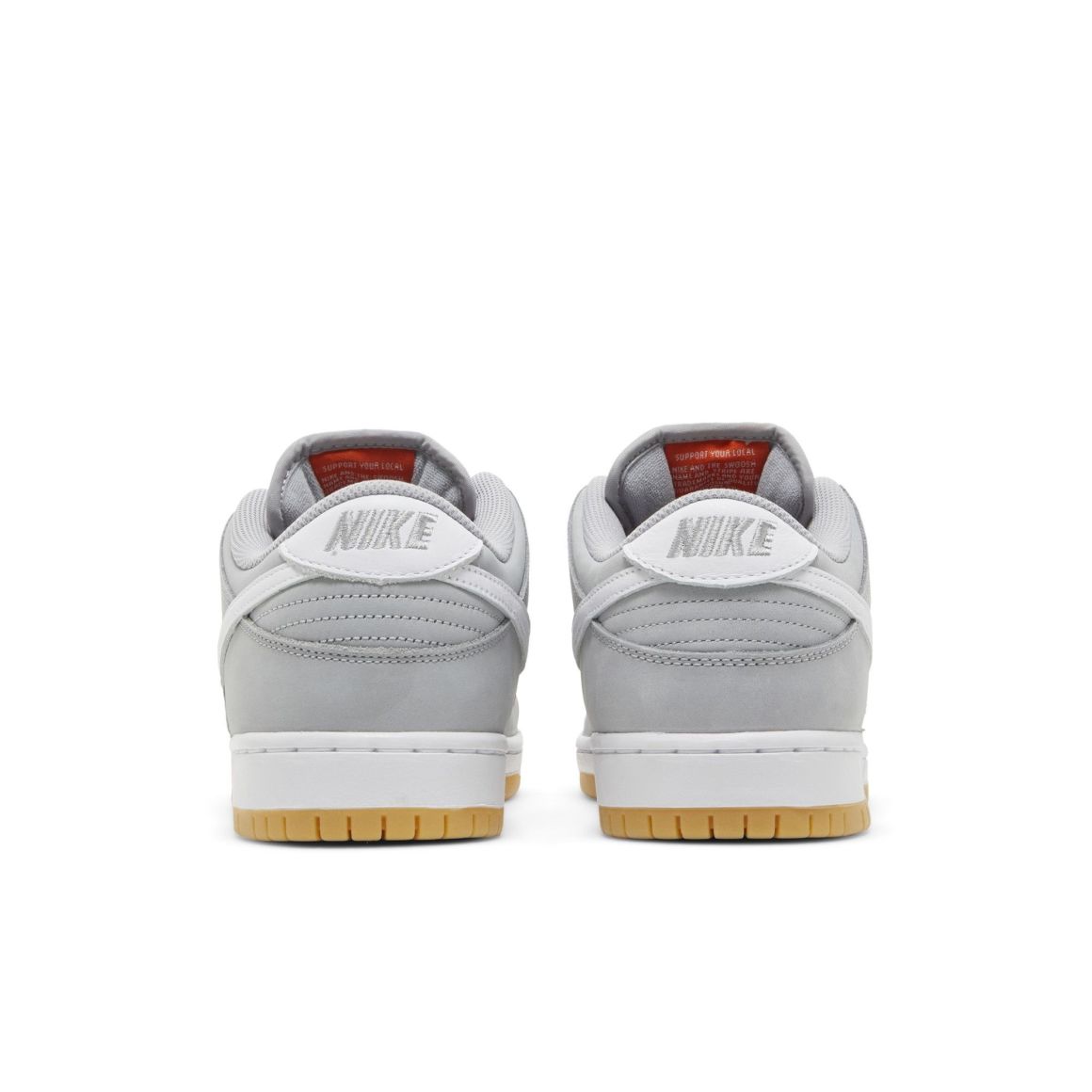 SB Dunk Low Pro ISO Orange Label Wolf Grey Gum – DV5464-001
