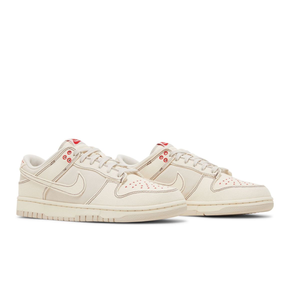 Dunk Low Light Orewood Brown Sashiko Sneakers – DV0834-100