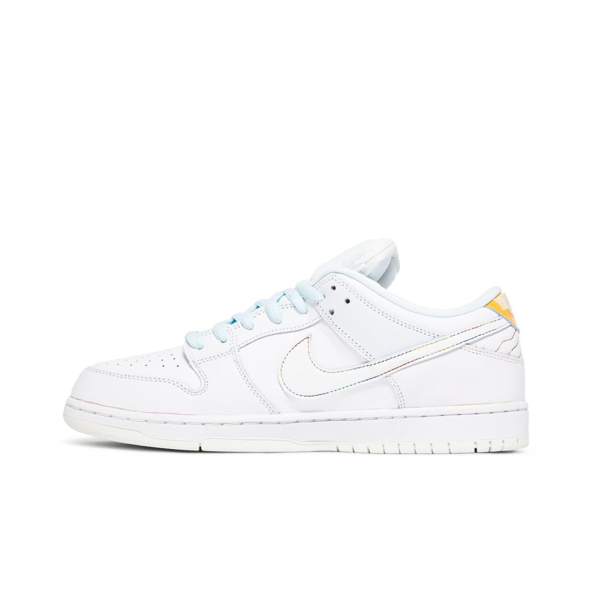 SB Dunk Low Pro Be True Sneakers – White/Multi – DR4876-100
