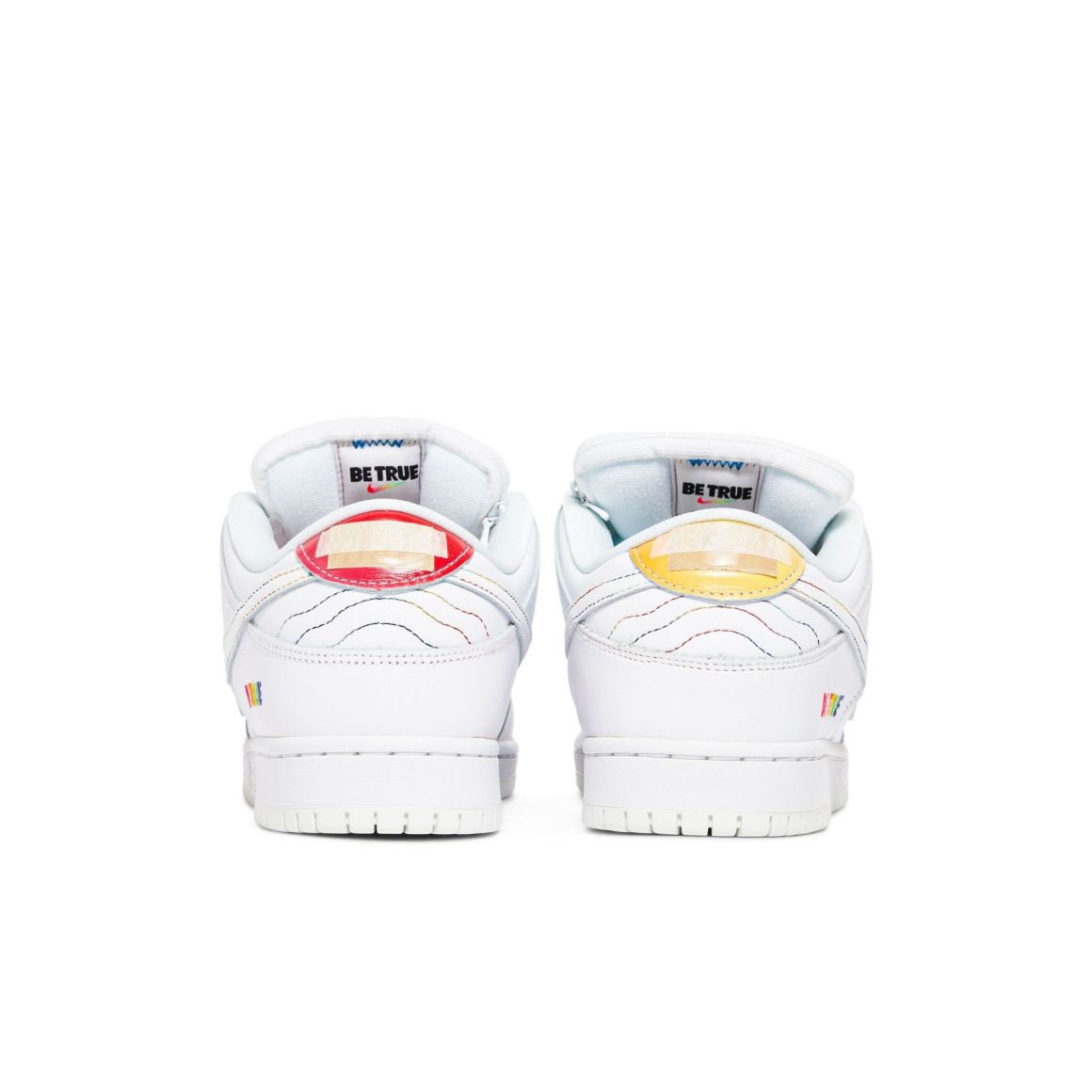 SB Dunk Low Pro Be True Sneakers – White/Multi – DR4876-100