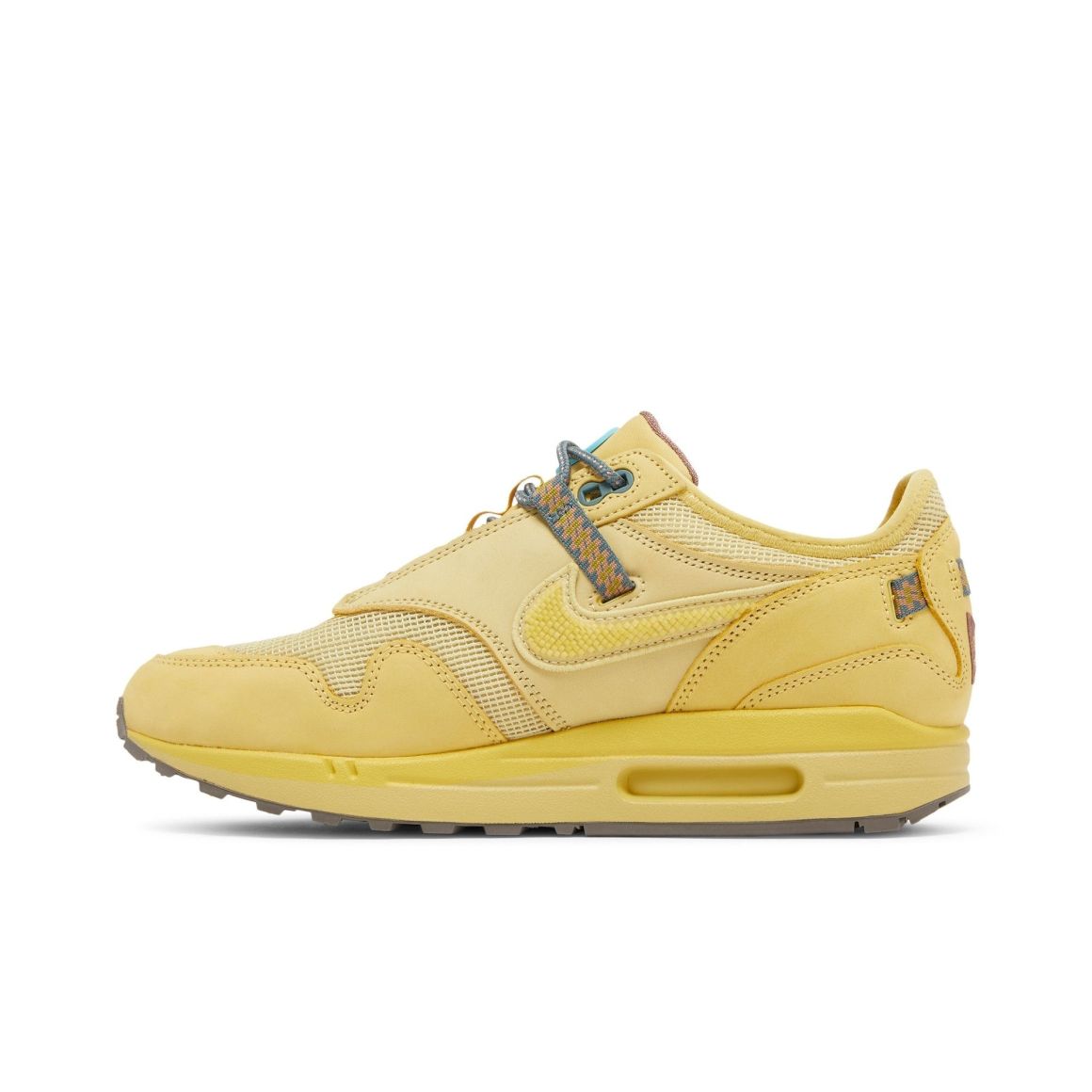 Air Max 1 Travis Scott Cactus Jack Saturn Gold Sneakers – DO9392-700