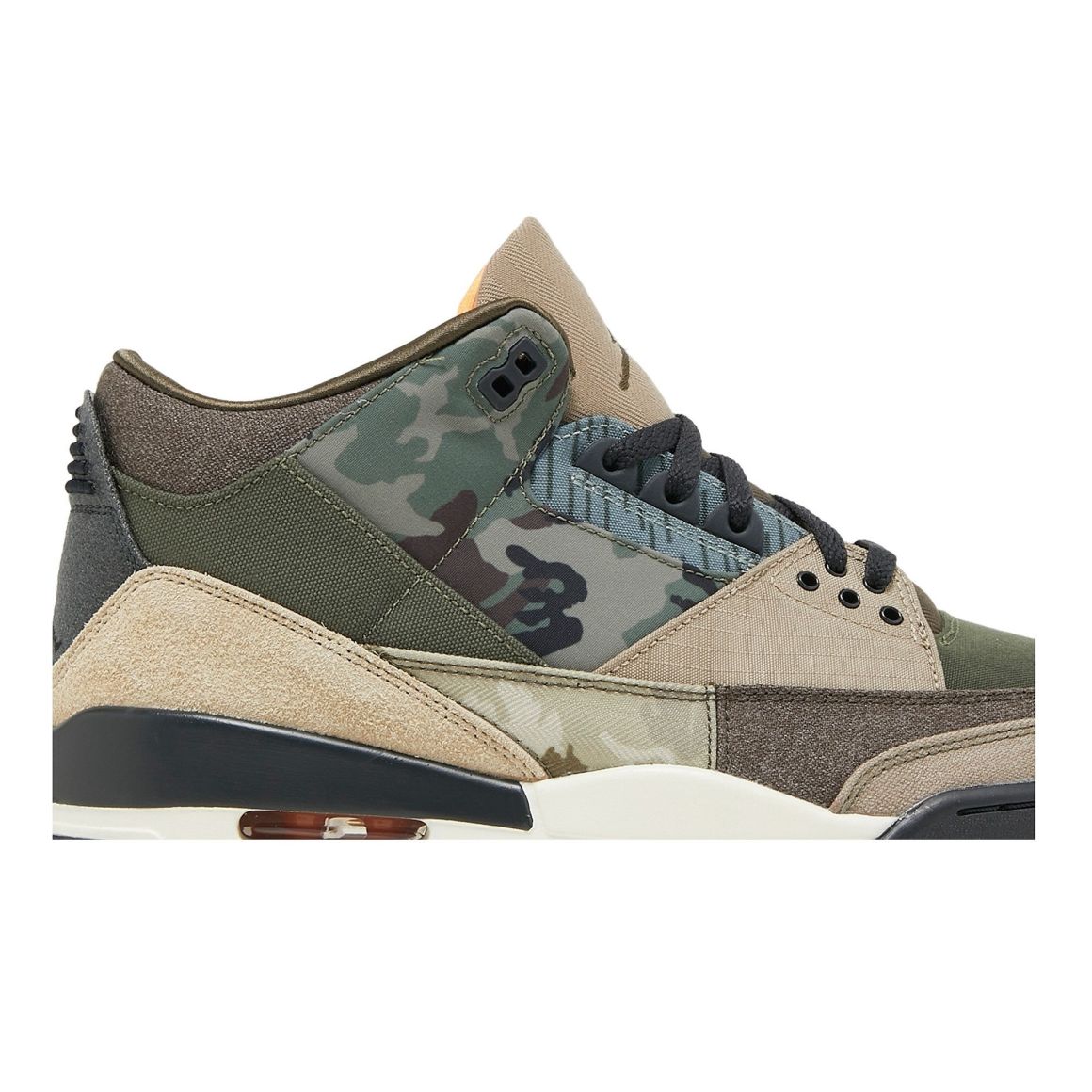 Air Jordan 3 Retro Patchwork Camo Sneakers – DO1830-200