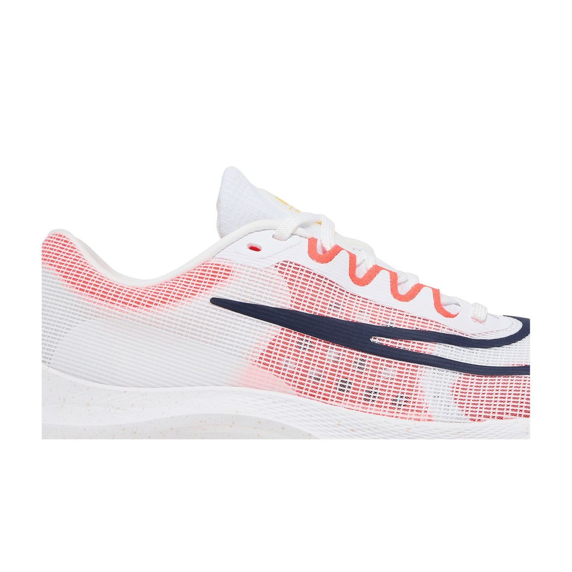 Zoom Fly 5 Running Shoes – White/Bright Crimson – DM8968-100