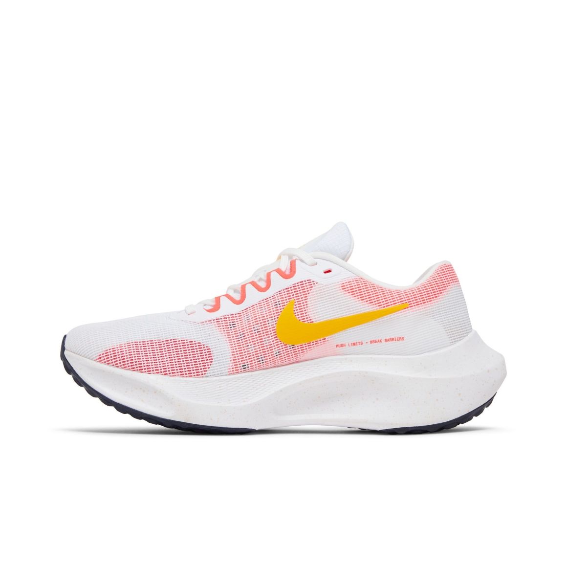 Zoom Fly 5 Running Shoes – White/Bright Crimson – DM8968-100