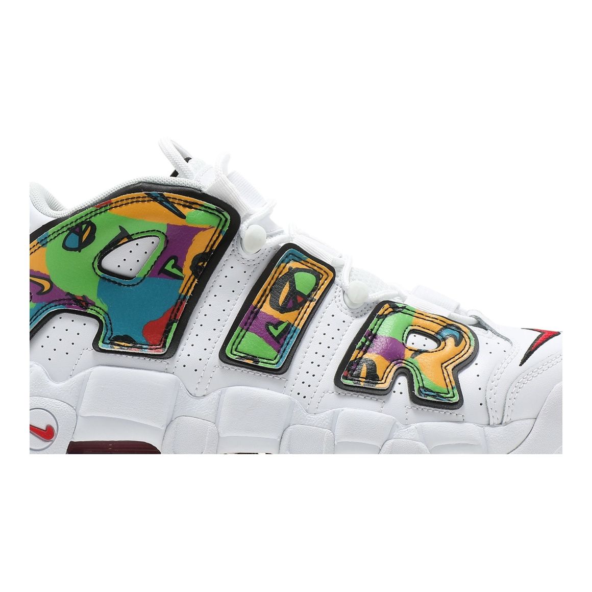 Air More Uptempo Peace, Love, Swoosh Sneakers – DM8150-100