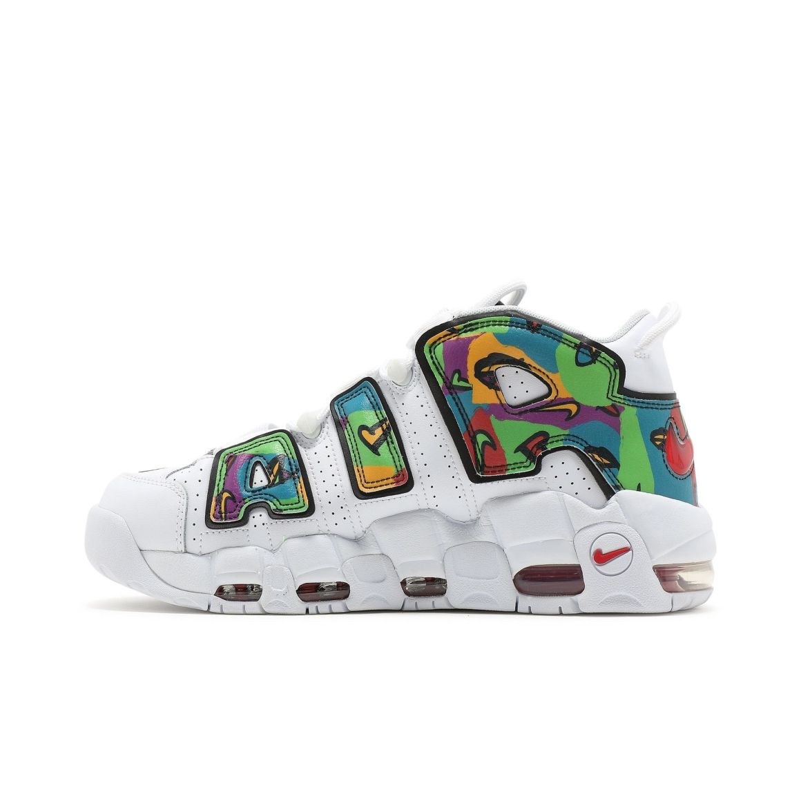 Air More Uptempo Peace, Love, Swoosh Sneakers – DM8150-100