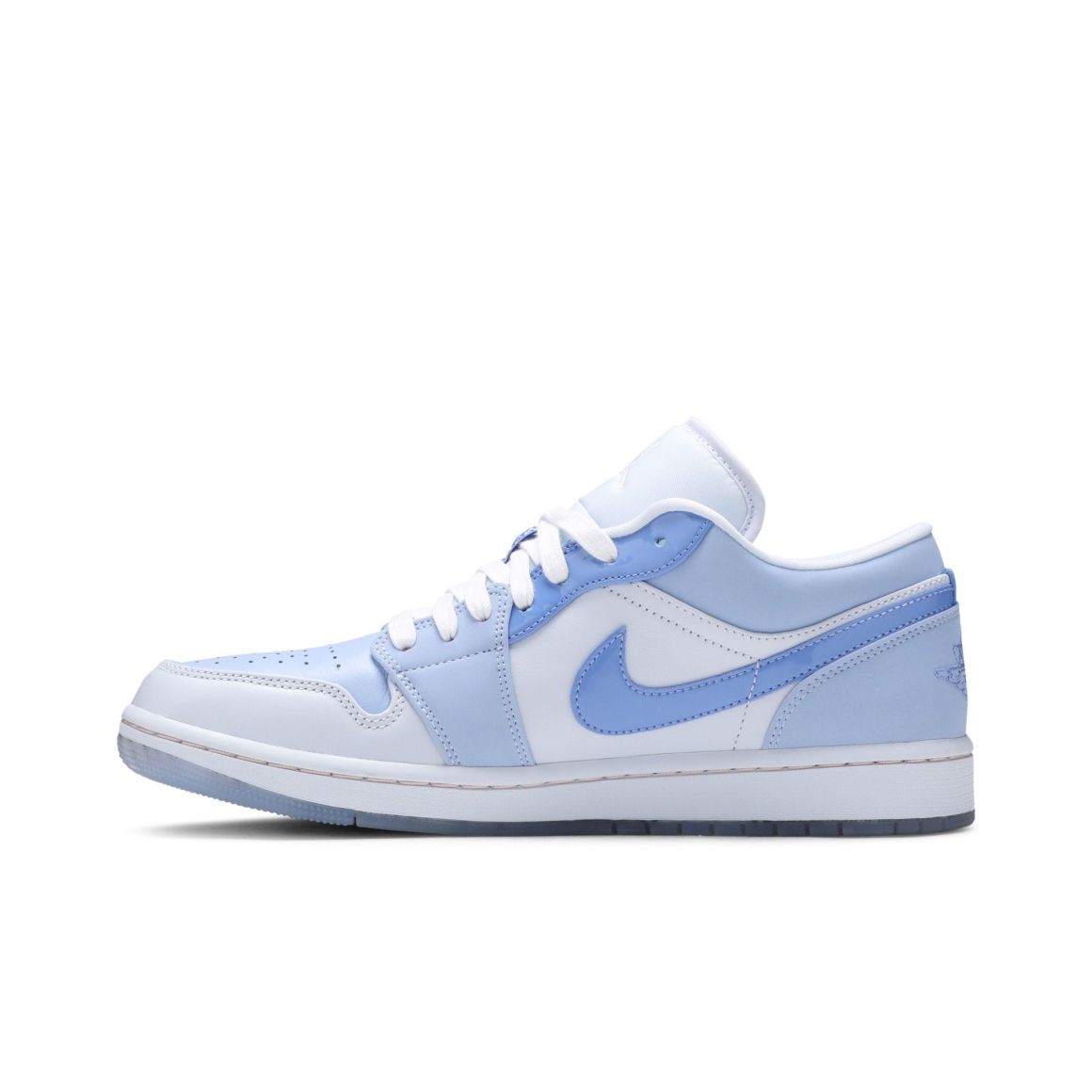 Jordan Air Jordan 1 Low SE Mighty Swooshers Sneakers – DM5442-040 – Blue/Ghost White