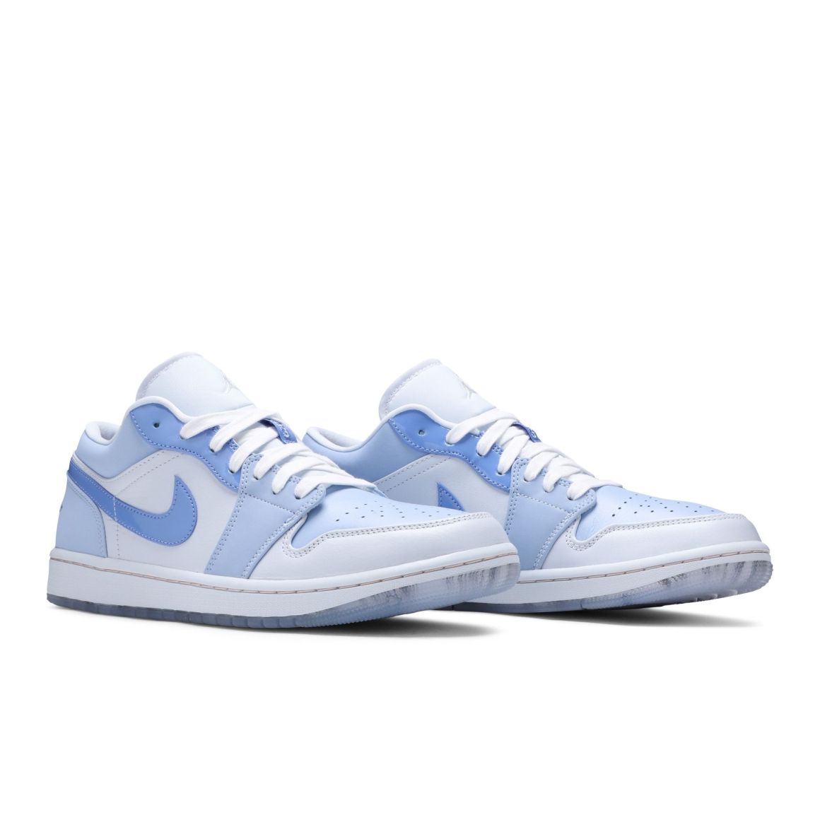 Jordan Air Jordan 1 Low SE Mighty Swooshers Sneakers – DM5442-040 – Blue/Ghost White