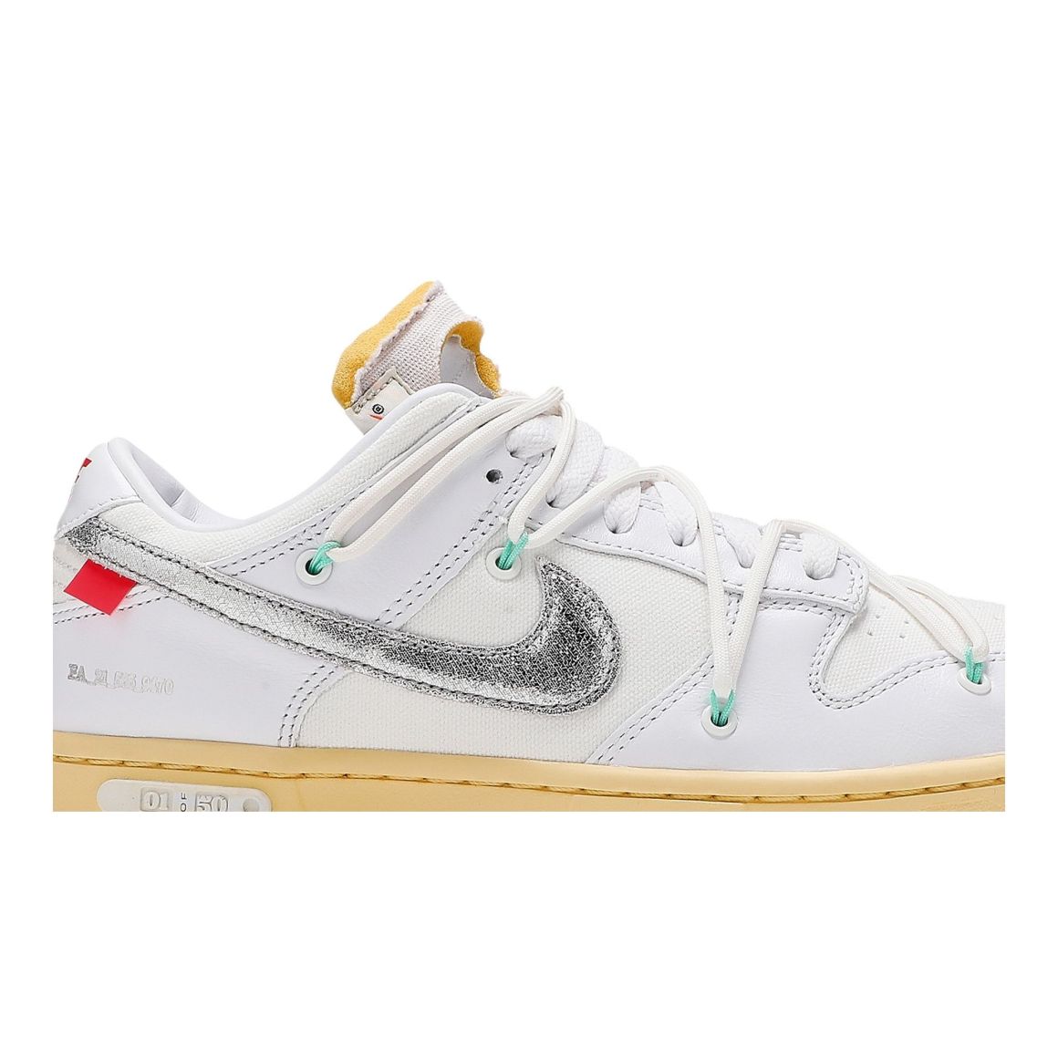 Dunk Low Off-White Lot 1 Sneakers – DM1602-127