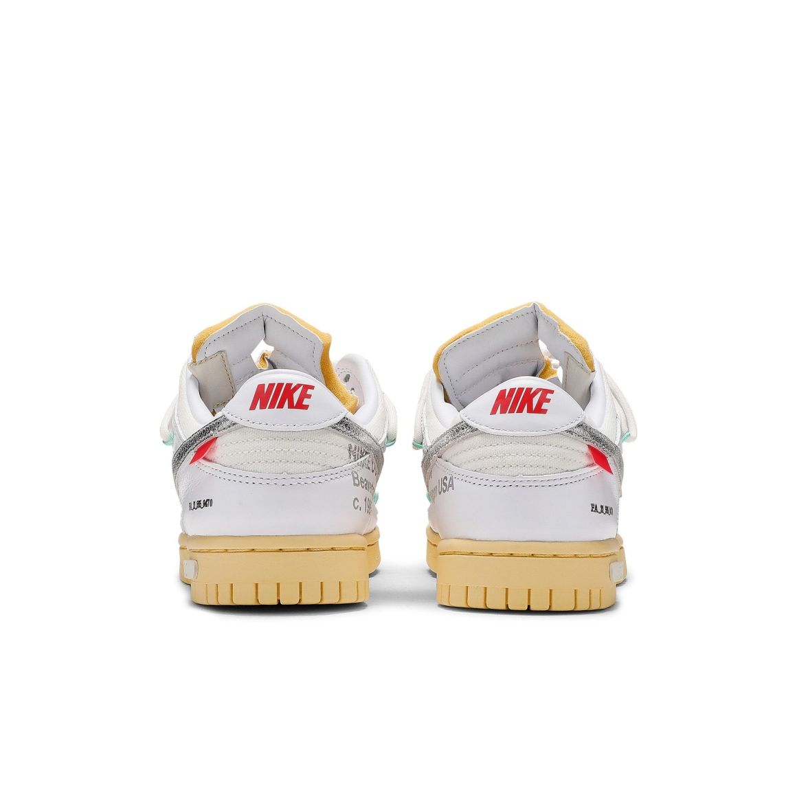 Dunk Low Off-White Lot 1 Sneakers – DM1602-127