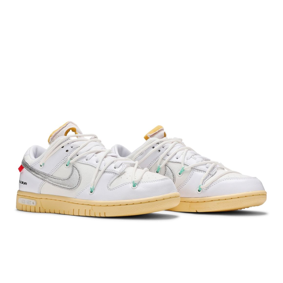 Dunk Low Off-White Lot 1 Sneakers – DM1602-127