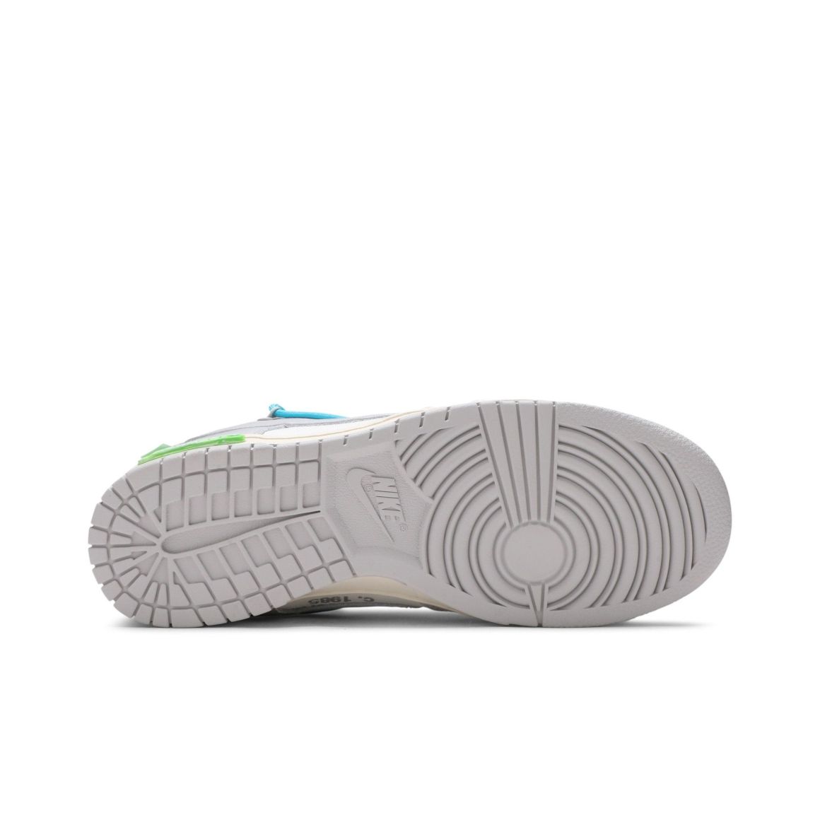 Dunk Low Off-White Lot 2 – Sail/Neutral Grey-Blue Fury – DM1602-115