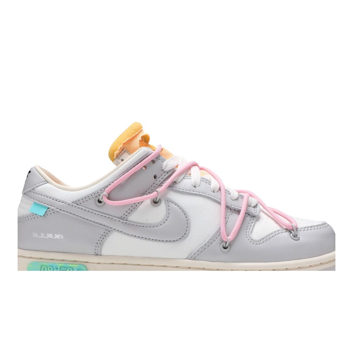 Dunk Low Off-White Lot 9 Sneakers – DM1602-109 – Sail/Neutral Grey