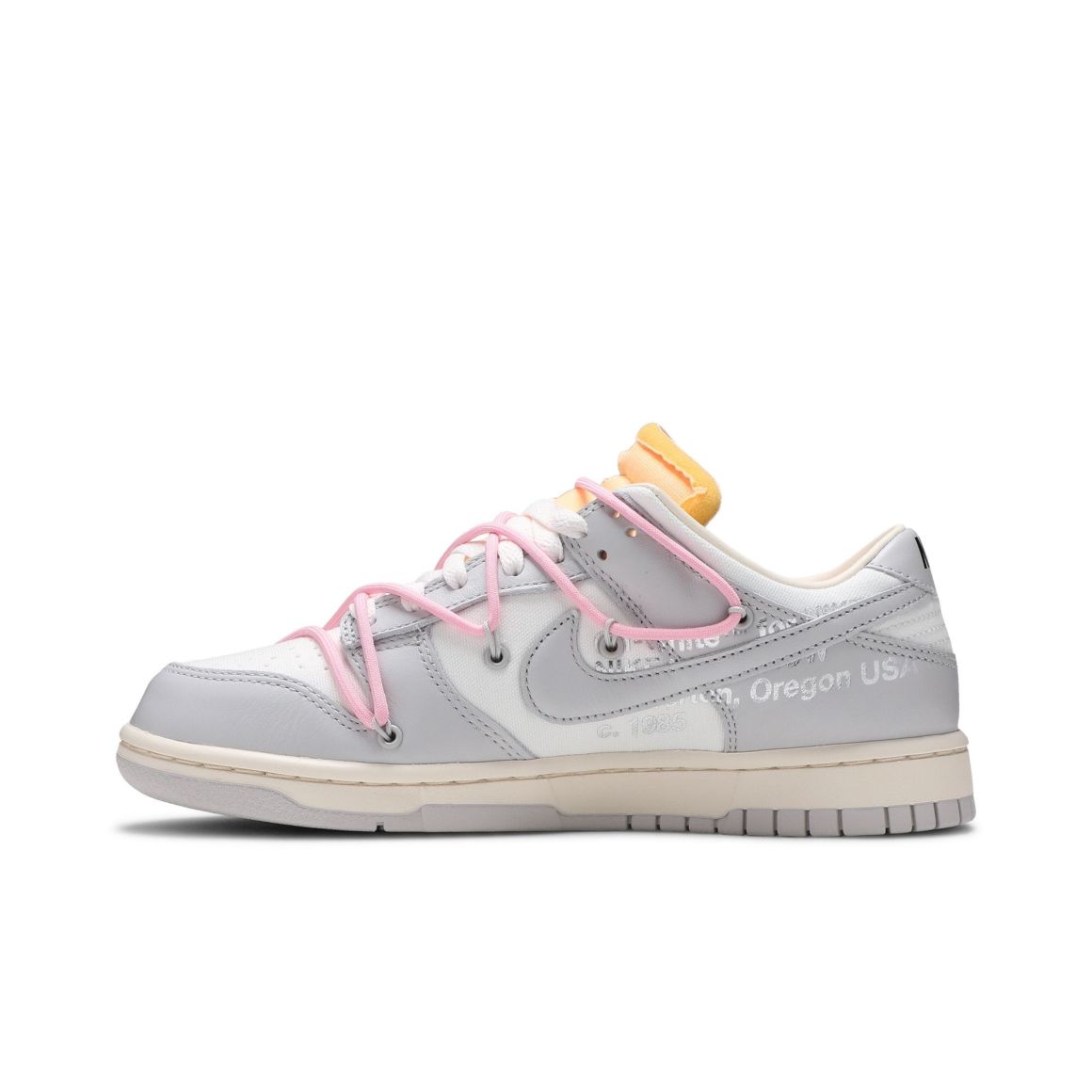 Dunk Low Off-White Lot 9 Sneakers – DM1602-109 – Sail/Neutral Grey