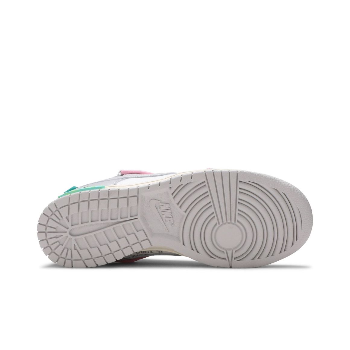 Dunk Low Off-White Lot 9 Sneakers – DM1602-109 – Sail/Neutral Grey