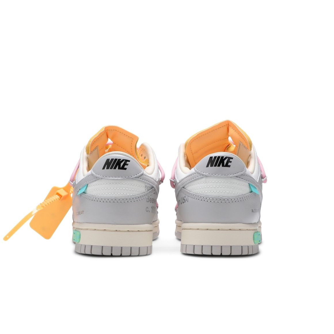 Dunk Low Off-White Lot 9 Sneakers – DM1602-109 – Sail/Neutral Grey