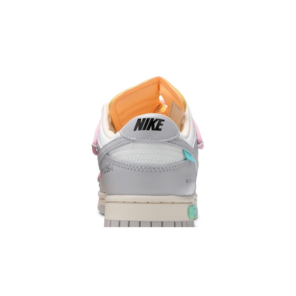 Dunk Low Off-White Lot 9 Sneakers – DM1602-109 – Sail/Neutral Grey