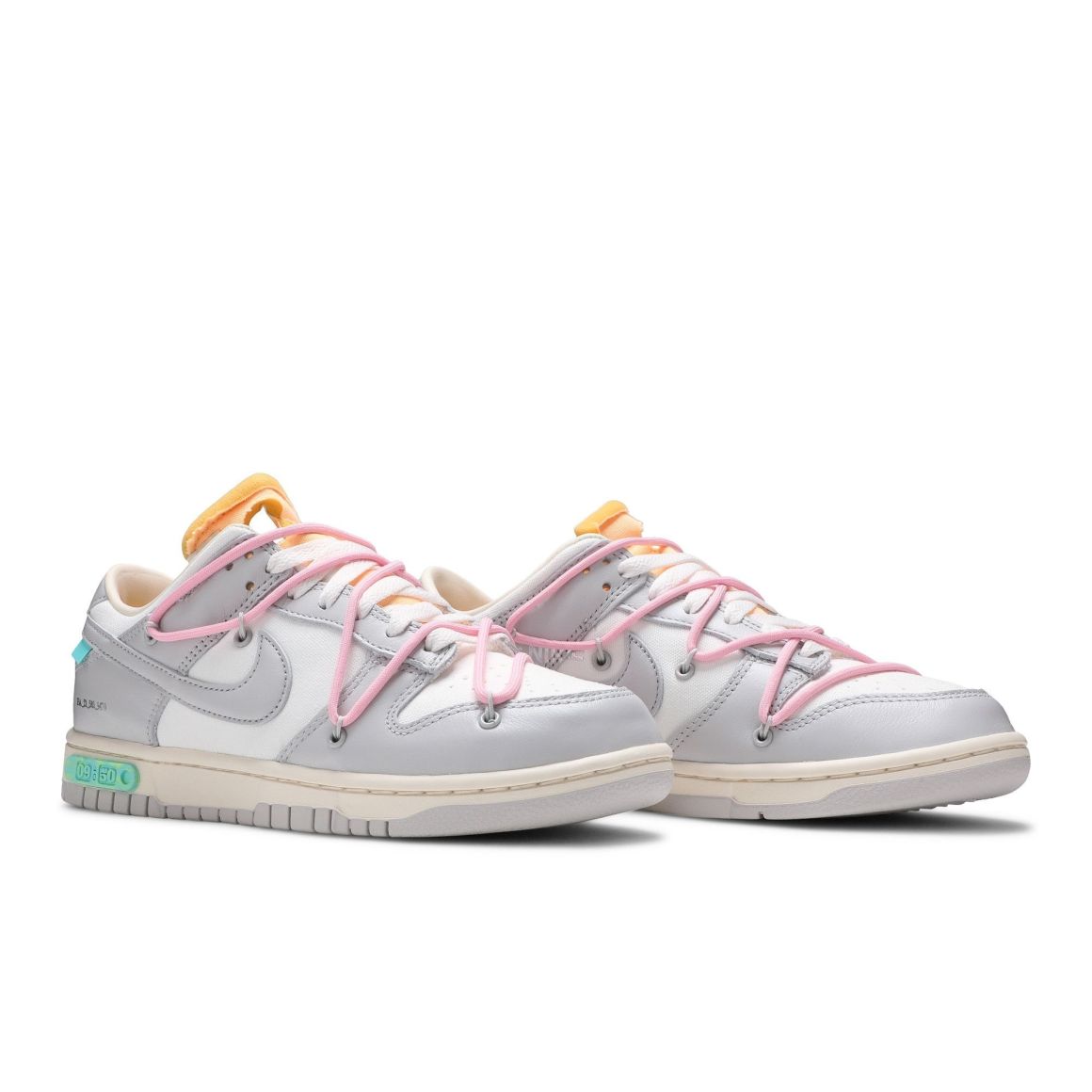 Dunk Low Off-White Lot 9 Sneakers – DM1602-109 – Sail/Neutral Grey
