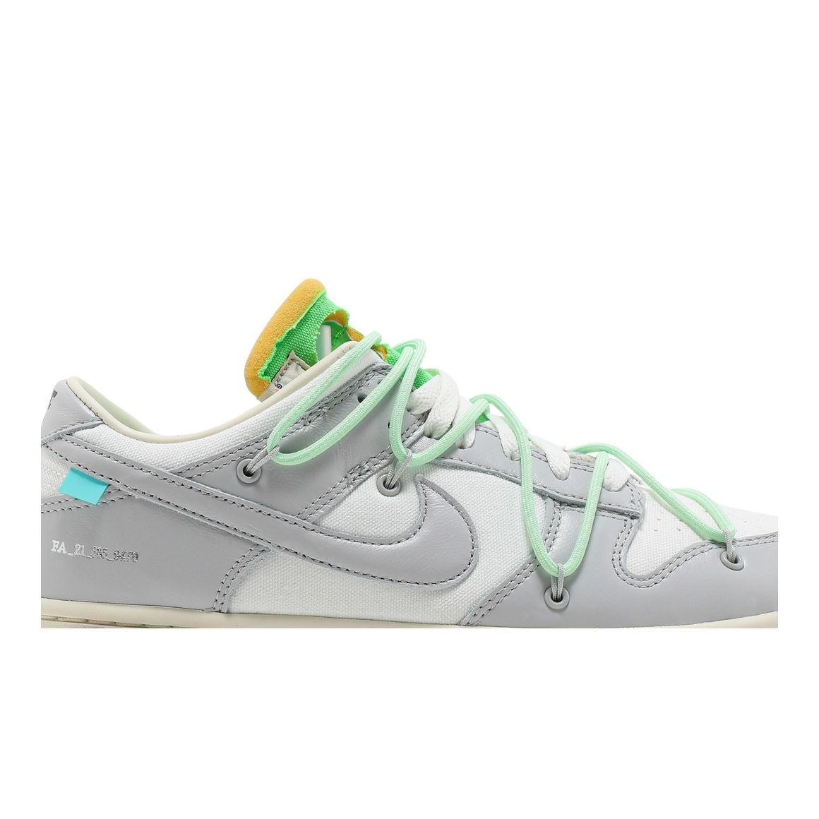 Dunk Low Off-White Lot 7 Sneakers – DM1602-108